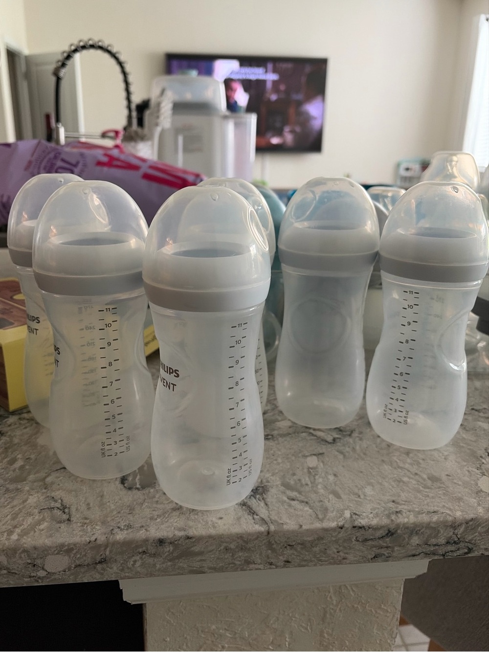 Philips Avent bottles 6-9oz and 6-11oz